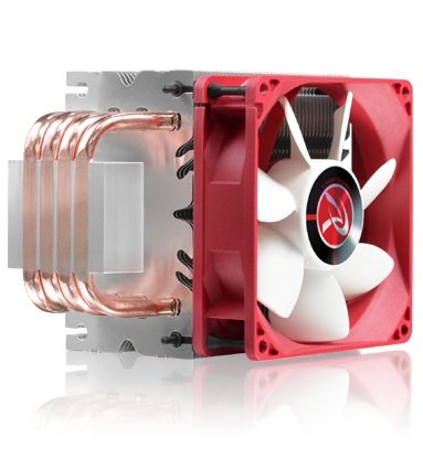 EAN 4715109920024 - RAIJINTEK Aidos Procesador Enfriador 9,2 cm Cobre, Metálico, Rojo imagen 4