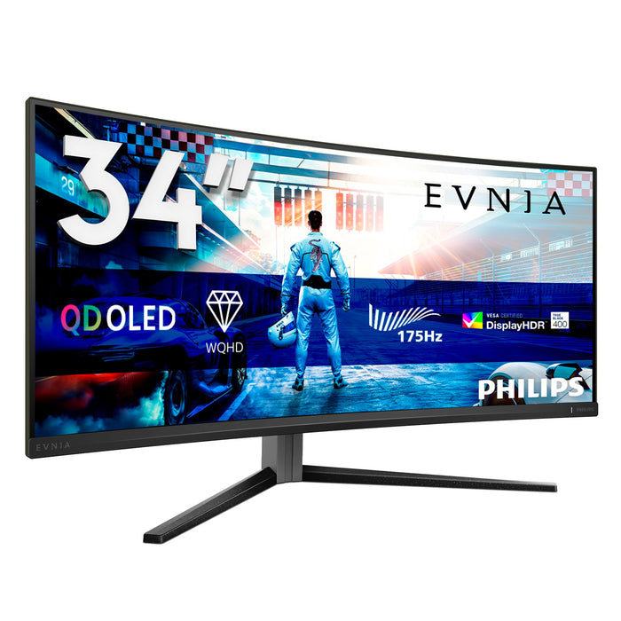 EAN 8712581806262 - Philips Evnia 6000 34M2C6500/00 pantalla para PC 86,4 cm (34") 3440 x 1440 Pixeles Wide Quad HD QD-OLED G imagen 2