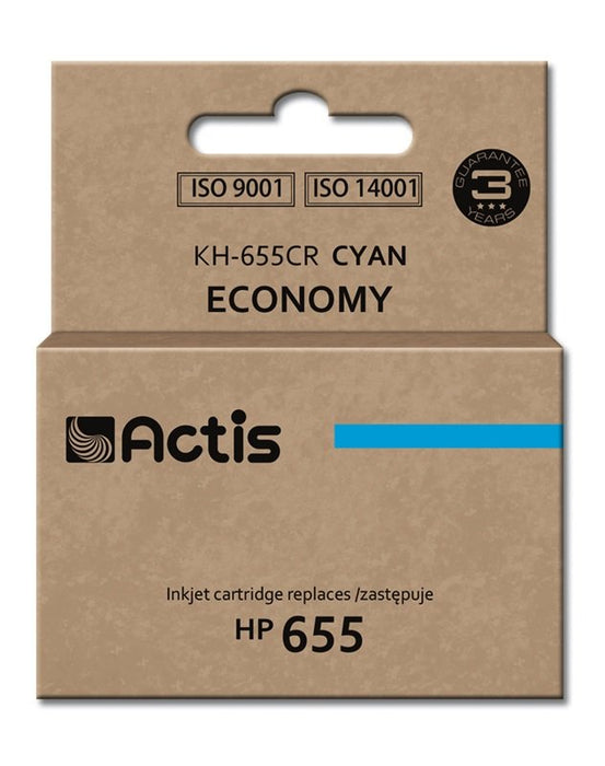 EAN 5901443095873 - Actis KH-655CR cartucho de tinta 1 pieza(s) Compatible Rendimiento estándar Cian imagen 1