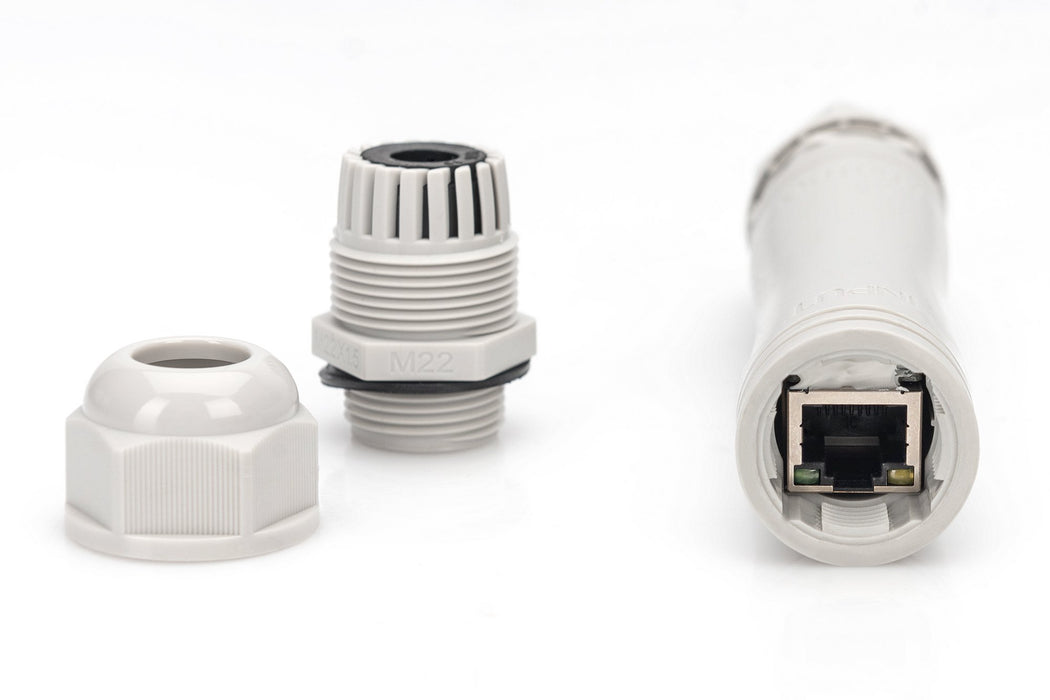 EAN 4016032486763 - Digitus DN-95129 ampliador de red Transmisor de red Blanco 10, 100 Mbit/s imagen 3