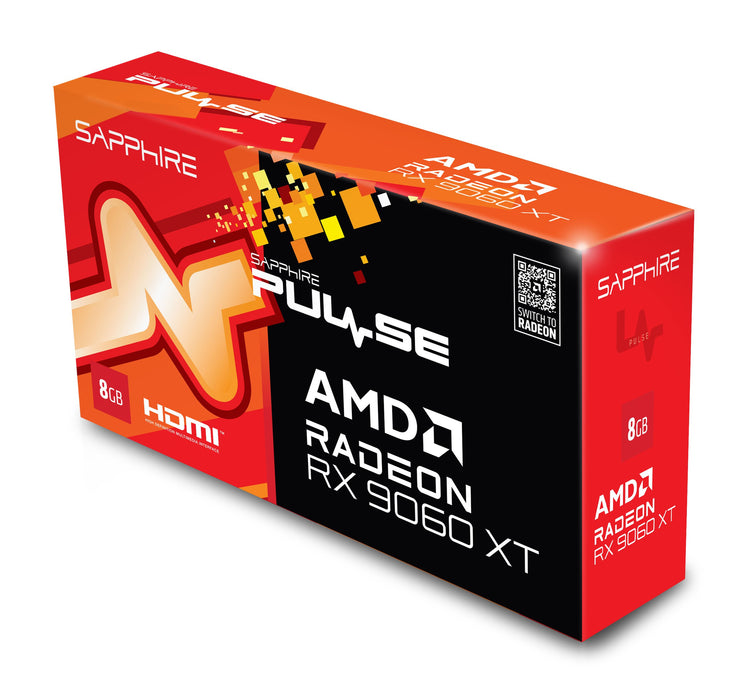 EAN 4895106296404 - Sapphire PULSE AMD Radeon RX 9060 XT 8GB GPU GDDR6 imagen 6