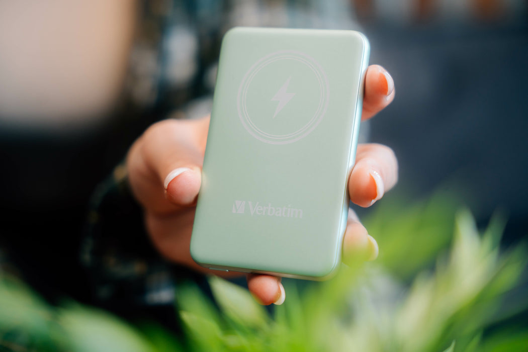 EAN 0023942322412 - Verbatim Charge 'n' Go Polímero de litio 5000 mAh Cargador inalámbrico Verde imagen 6