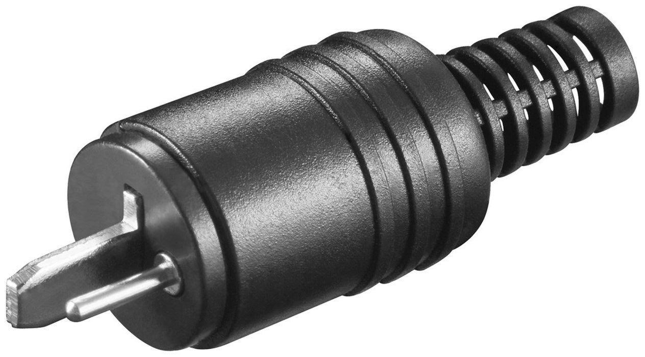 EAN 4040849112416 - Goobay 11241 conector Loudspeaker plug Negro imagen 1