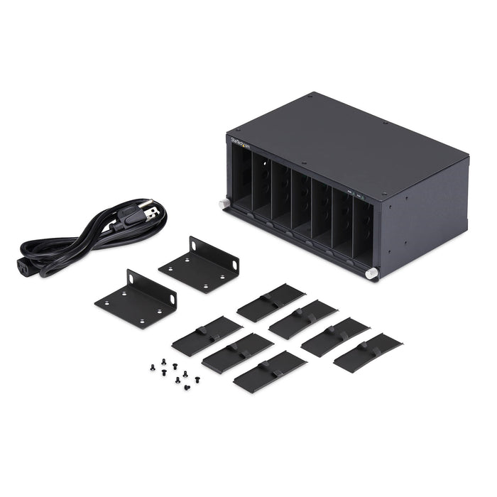 EAN 65030917070 - StarTech.com MCM7-MEDIA-CHASSIS chasis de red Negro imagen 8