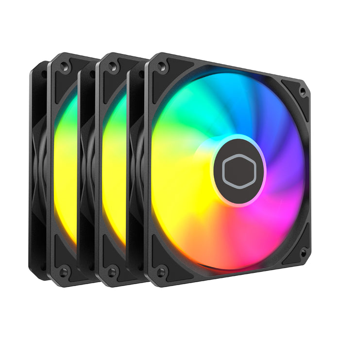 EAN 4719512154915 - Cooler Master MasterFan MF120 Lite ARGB Carcasa del ordenador Ventilador 12 cm Negro 3 pieza(s) imagen 1