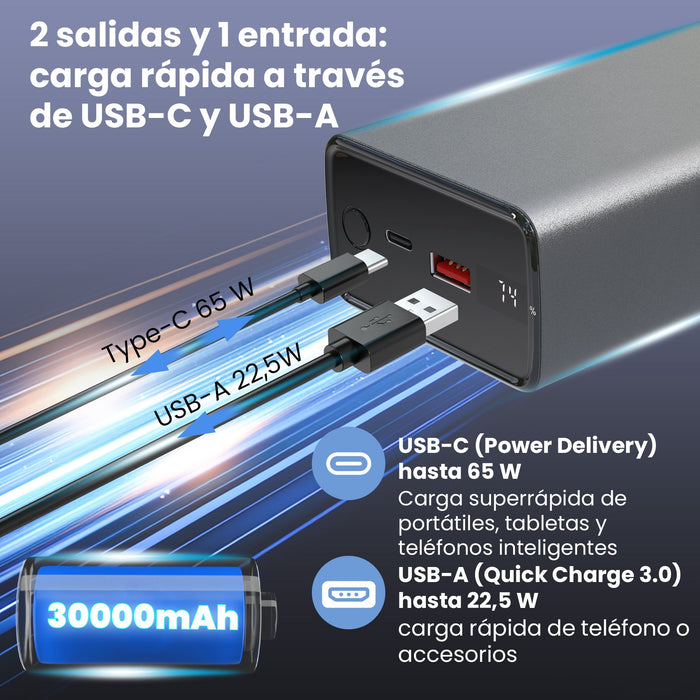 EAN 5903148919553 - Extralink EX.19553 batería externa Ión de litio Gris, Gris claro imagen 34