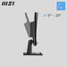 EAN 4711377261142 - MSI Pro MP225V pantalla para PC 54,5 cm (21.4") 1920 x 1080 Pixeles Full HD LCD Negro imagen 4