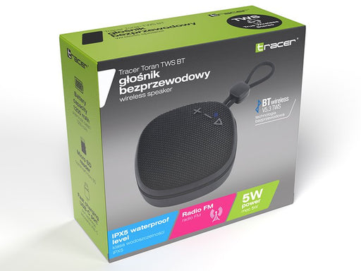 EAN 5907512876350 - Tracer Toran TWS BT Altavoz monofónico portátil Negro 5 W imagen 1