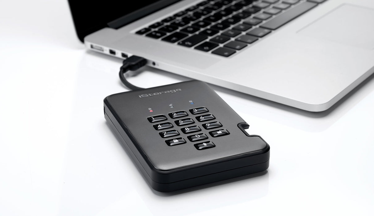 EAN 5060220251878 - iStorage diskAshur PRO2 disco duro externo 4 TB 5400 RPM 2.5" USB tipo A 3.2 Gen 1 (3.1 Gen 1) Negro imagen 6