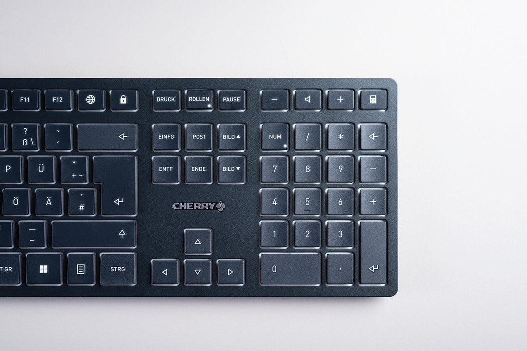 EAN 4025112097201 - CHERRY KW 9100 SLIM teclado Universal RF Wireless + Bluetooth QWERTY Nórdico Negro imagen 9