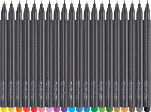 EAN 4005401516200 - Faber-Castell Grip rotulador de punta fina Multicolor 20 pieza(s) imagen 2