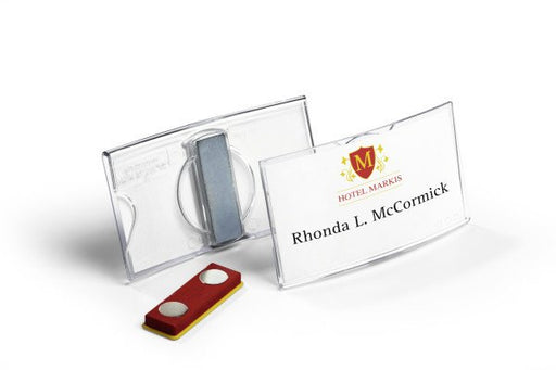EAN 4005546889290 - Durable 812319 insignia/pase Placa identificativa Acrílico 25 pieza(s) imagen 2