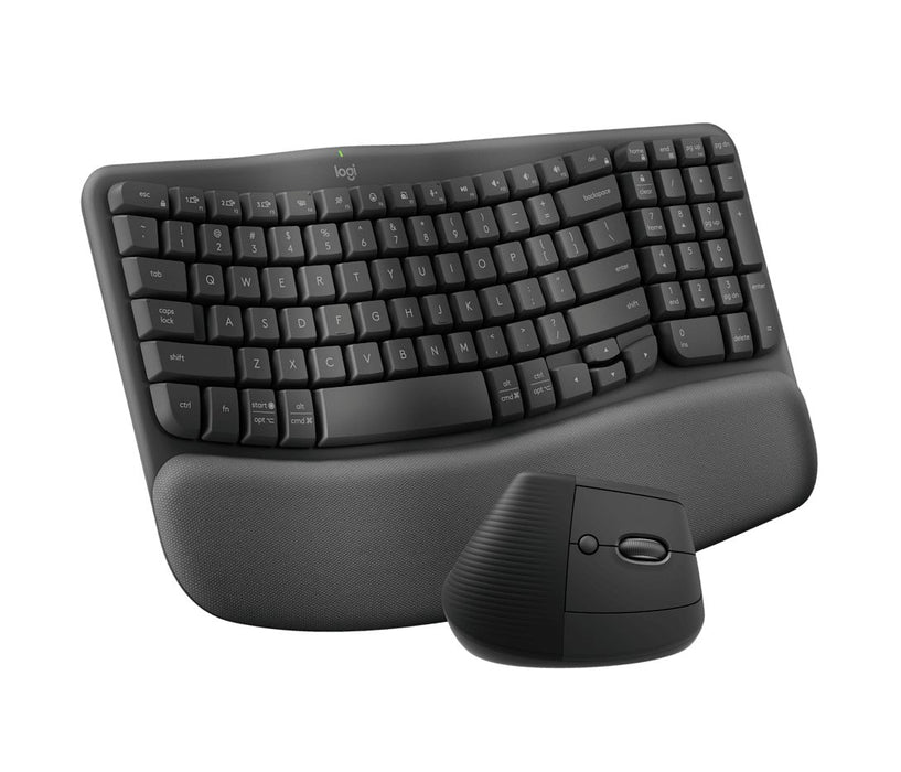 EAN 5099206132795 - Logitech Wave Keys and Lift Combo teclado Ratón incluido Universal Bluetooth QWERTY Inglés Grafito imagen 5