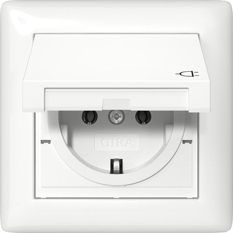 EAN 4010337094517 - GIRA 415703 toma de corriente Schuko Blanco imagen 1