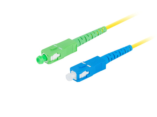 EAN 5901969430691 - Lanberg FO-SASU-SS21-0020-YE Cable de fibra óptica e InfiniBand 2 m SC Amarillo imagen 2