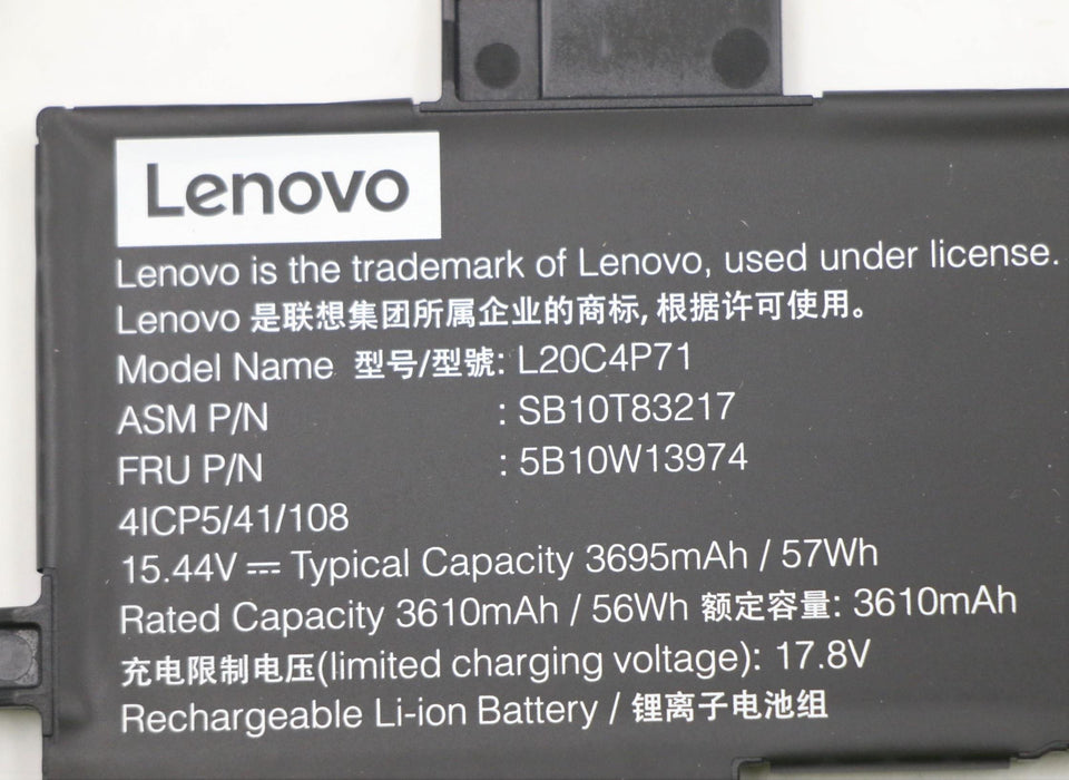 EAN 5704174857280 - Lenovo 5B10W13974 refacción para laptop Batería imagen 4