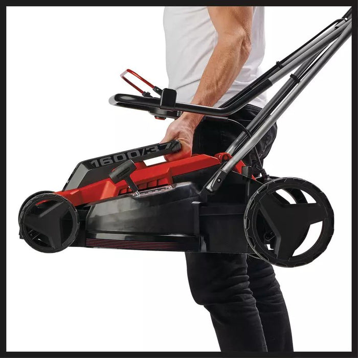 EAN 4006825670363 - Einhell GC-EM 1600/37 Cortacésped manual Corriente alterna Negro, Rojo imagen 6