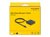 EAN 4043619189113 - DeLOCK 18911 hub de interfaz USB 3.2 Gen 2 (3.1 Gen 2) Type-C 10000 Mbit/s Negro imagen 3