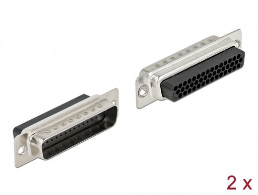 EAN 4043619667147 - DeLOCK 66714 conector D-Sub HD 44 Pin Negro, Plata imagen 1