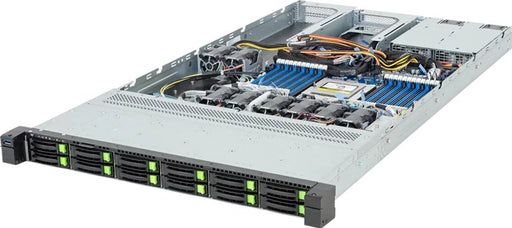 EAN 4719331865115 - GIGABYTE R163-ZG2-AAJ2 Rev. 3.x AMD SoC Socket SP5 Bastidor (1U) Negro, Acero imagen 1