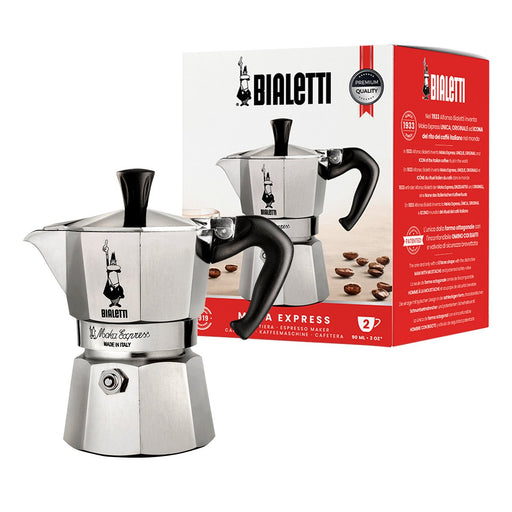 EAN 8006363011686 - Bialetti Moka Express Cafetera italiana Aluminio, Negro imagen 1