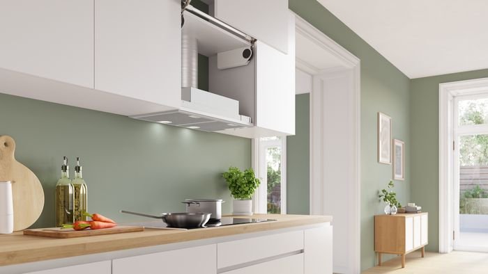 EAN 4242005538058 - Bosch Serie 4 DHL755BM campana Encastrada Metálico, Plata 614 m³/h imagen 3