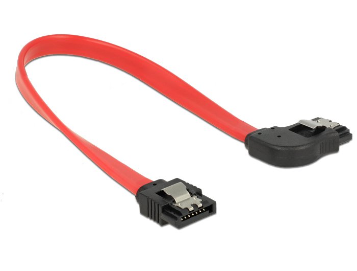 EAN 4043619839674 - DeLOCK 83967 cable de SATA 0,2 m SATA 7-pin Negro, Rojo imagen 2
