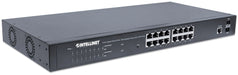 EAN 0766623561198 - Intellinet 561198 switch Gestionado L2+ Gigabit Ethernet (10/100/1000) Energía sobre Ethernet (PoE) 1U Ne imagen 2