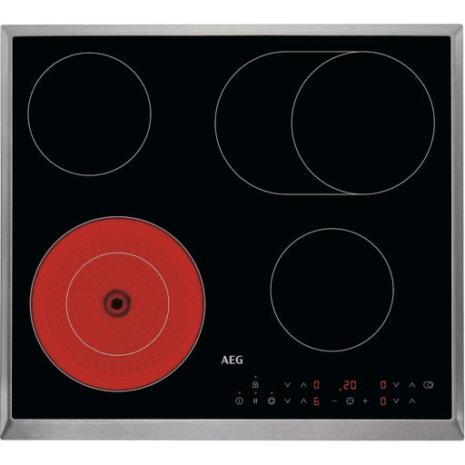 EAN 7332543486106 - AEG HK634060XB Negro Integrado 60 cm Cerámico 4 zona(s) imagen 1