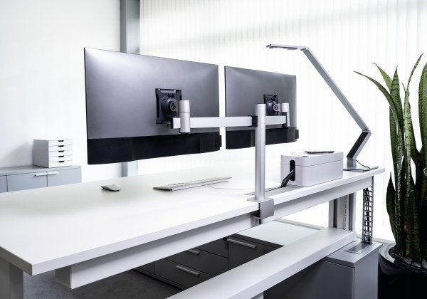 EAN 4005546998404 - Durable 508523 soporte para monitor 68,6 cm (27") Escritorio Plata imagen 9