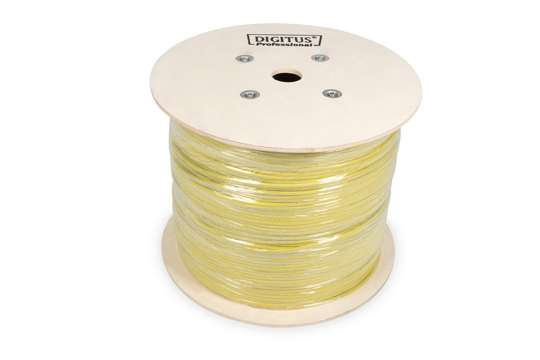 EAN 4016032380610 - Digitus DK-1743-A-VH-D-5 cable de red Amarillo 500 m Cat7a S/FTP (S-STP) imagen 2