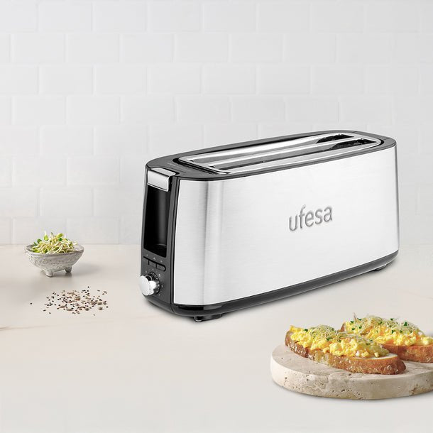 EAN 8422160061561 - Ufesa Duo Plus 7 2 rebanada(s) 1400 W Plata imagen 4