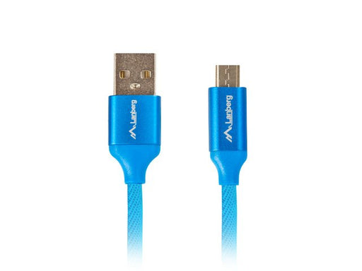 EAN 5901969416466 - Lanberg CA-USBM-20CU-0018-BL cable USB USB 2.0 1,8 m Micro-USB A USB A Azulimagen 1)