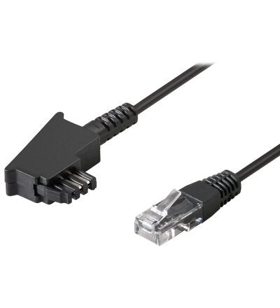 EAN 4014619682423 - Alcasa 3506-RJ45 cable telefónico 6 m Negro imagen 1