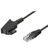 EAN 4014619682423 - Alcasa 3506-RJ45 cable telefónico 6 m Negro imagen 1