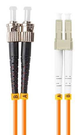 EAN 5901969437768 - Lanberg FO-STLU-MD21-0100-OG Cable de fibra óptica e InfiniBand 1 m ST LC Naranja imagen 2