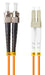 EAN 5901969437768 - Lanberg FO-STLU-MD21-0100-OG Cable de fibra óptica e InfiniBand 1 m ST LC Naranja imagen 2