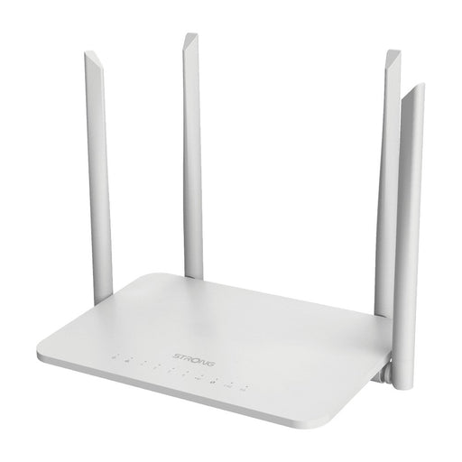 EAN 9120072372315 - Strong 1200S router inalámbrico Gigabit Ethernet Doble banda (2,4 GHz / 5 GHz) Blanco imagen 1