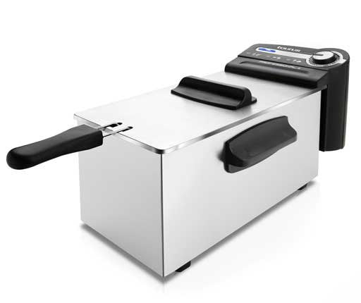 EAN 8414234739476 - Taurus 973947000 Sencillo 4 L Independiente 2200 W Freidora Negro, Blanco imagen 1