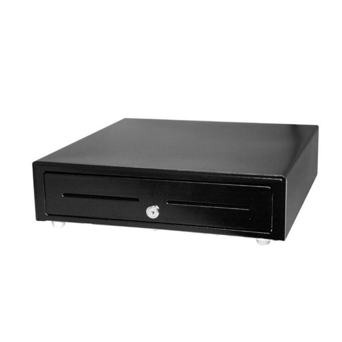 3s-430 Cash Drawer, 8/8,  Black, Metal Clips 8 Coins /