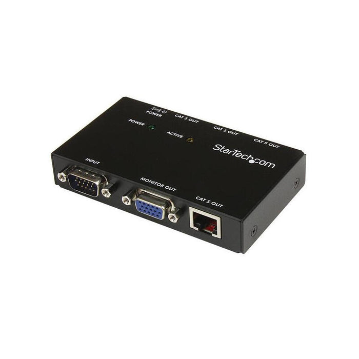 4 Port Vga Video Extender Over Cabl