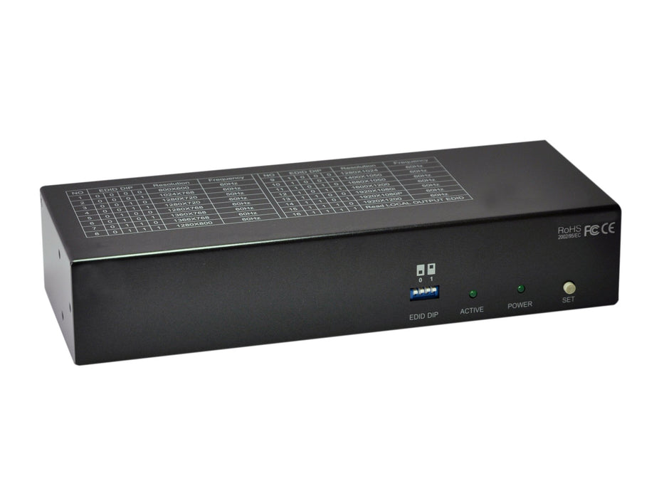 EAN 4015867201831 - LevelOne HVE-9118T extensor audio/video Transmisor de señales AV Negro imagen 1