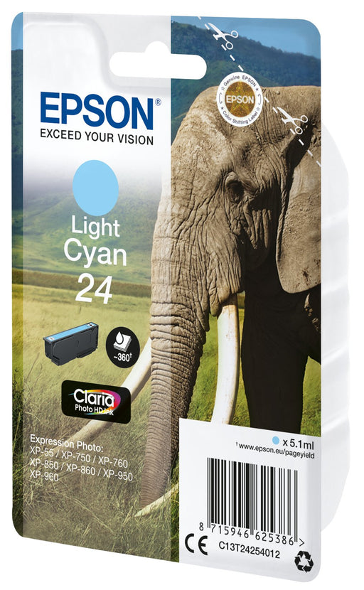 EAN 8715946625393 - Epson Elephant C13T24254022 cartucho de tinta 1 pieza(s) Original Rendimiento estándar imagen 1
