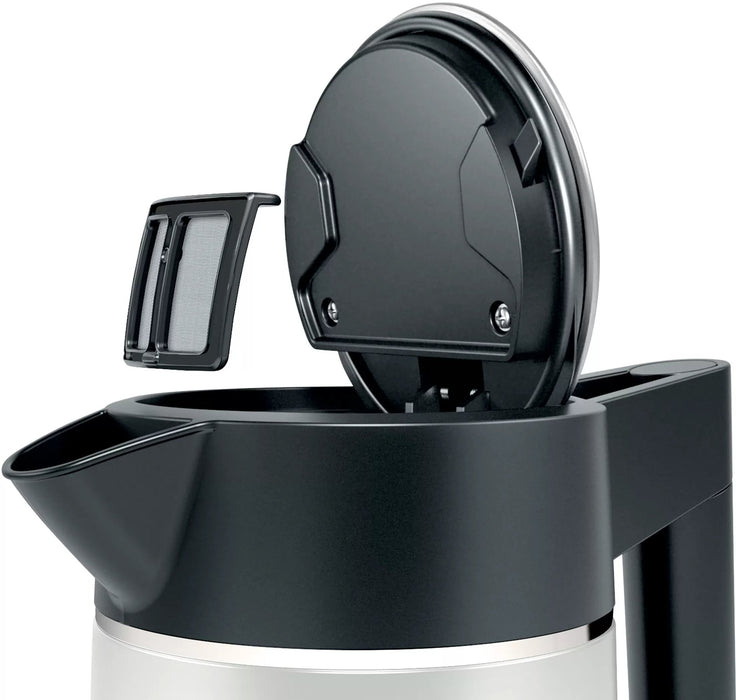 EAN 4242005276493 - Bosch DesignLine tetera eléctrica 1,7 L 2400 W Negro, Plata imagen 6