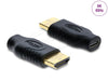 EAN 4043619610761 - DeLOCK 61076 cambiador de género para cable USB Type-C HDMI Negro imagen 1