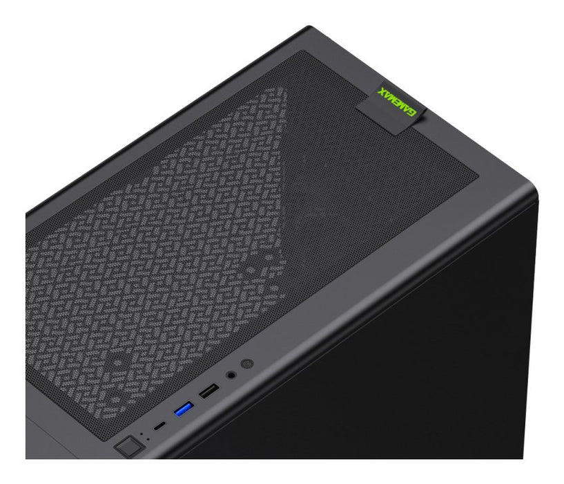 EAN 6931858757034 - GameMax AERIS 330 MB Mini Tower Negro imagen 7