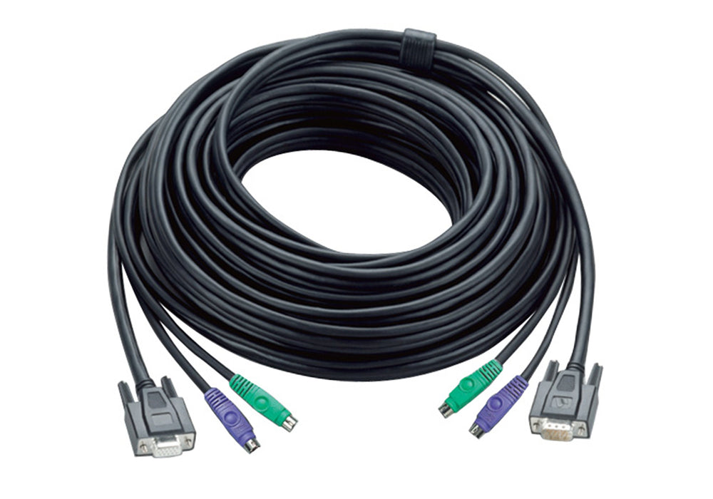 EAN 4710423771208 - ATEN PS/2 KVM Cable cable para video, teclado y ratón (kvm) Negro 1,2 m imagen 1