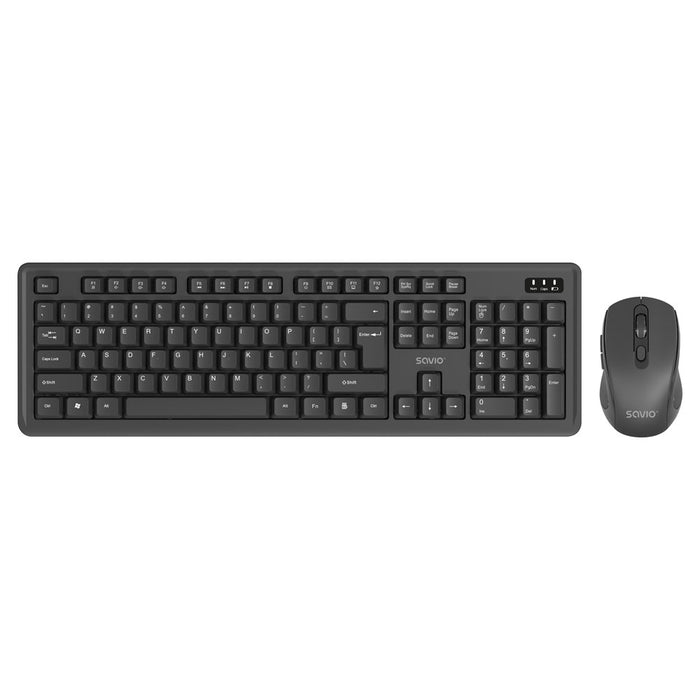 EAN 5901986049920 - Savio KB-04 teclado Hogar / Oficina USB QWERTY Inglés internacional Negro imagen 1