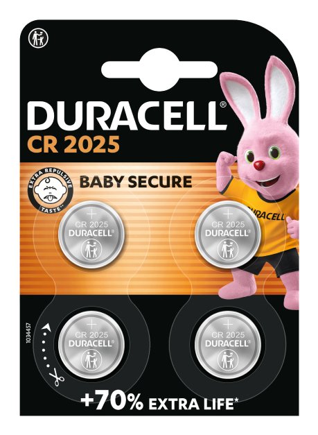 EAN 5000394119345 - Duracell 81575810 pila doméstica Batería recargable CR2025 Níquel-metal hidruro (NiMH) imagen 1