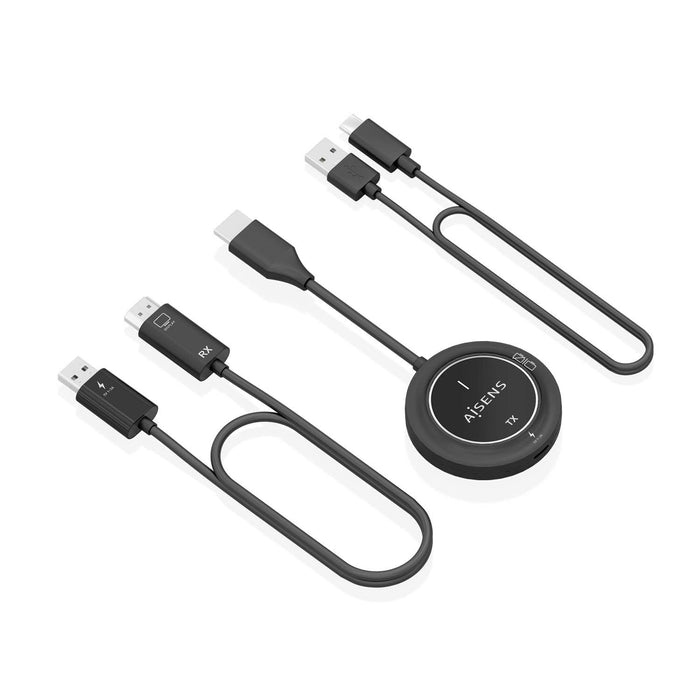 EAN 8435739902943 - AISENS ASWL-H2K30M002-BK extensor audio/video Transmisor y receptor de señales AV imagen 5